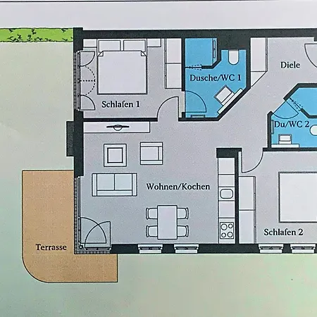 Apartamento Strandvilla Andrea Whg. 1 *